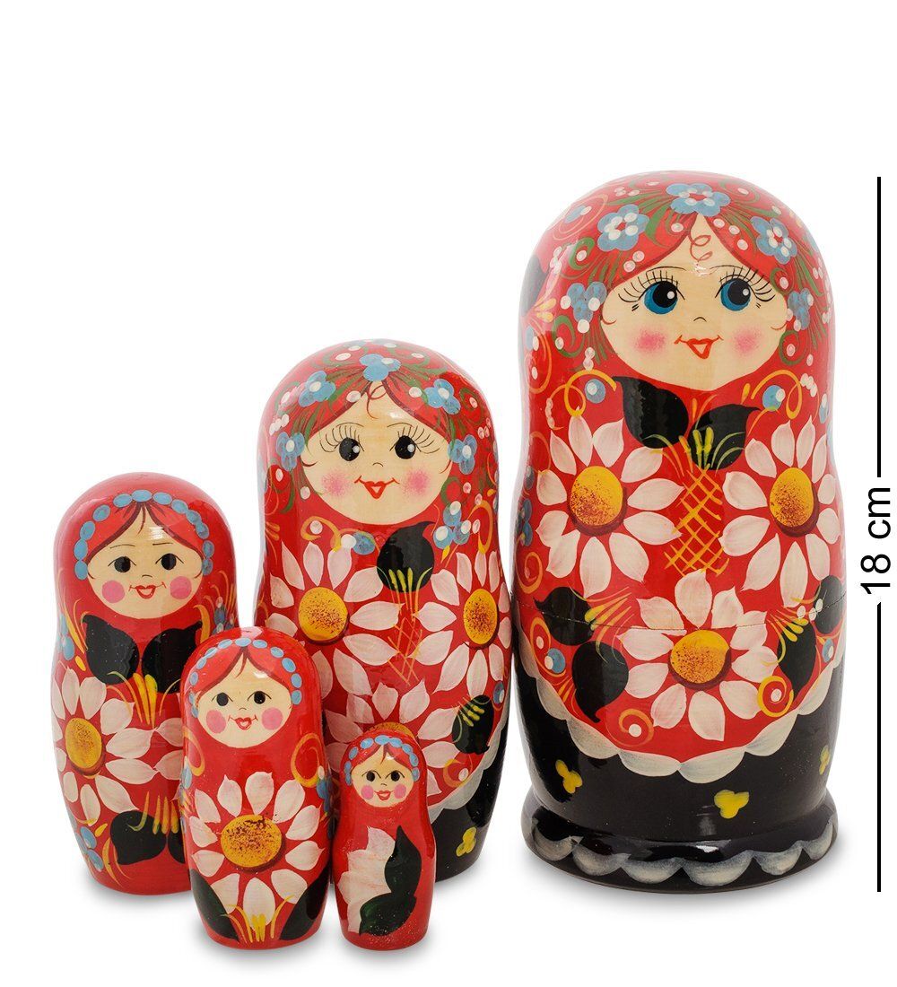 Народные промыслы МР-10/20 Матрешка 5-кукольная (Семеновская)
