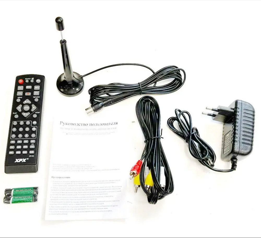 Автомобильный телевизор XPX EA-228D DVB-T2/C+FM (22") (черный)