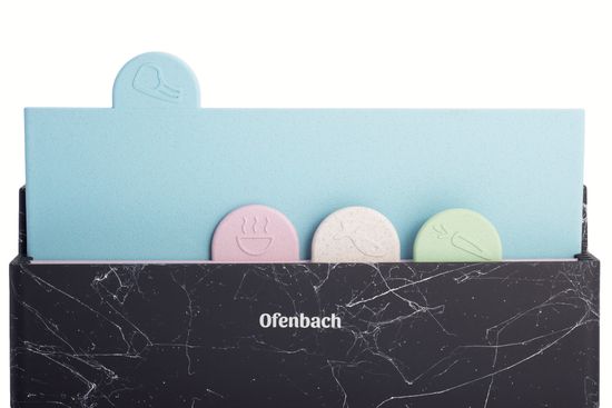 Подставка для ножей и набор разделочных досок 4 шт. Ofenbach NB 100200