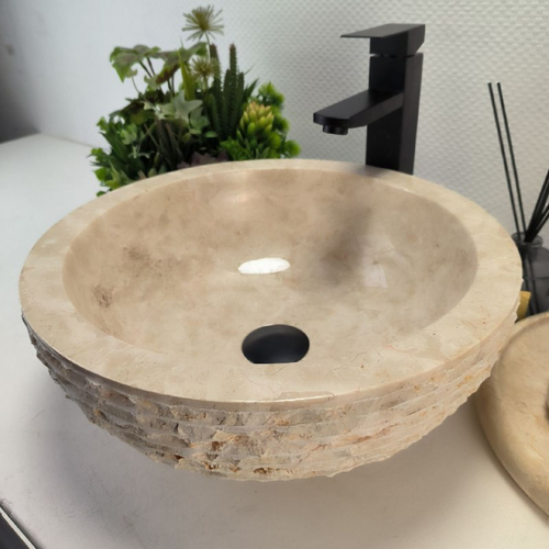 Раковина из мрамора Bowl Cream Marmo BM-62841 40*40*15 98