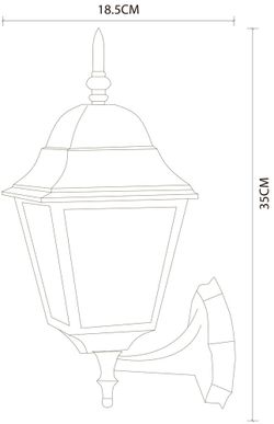 Уличный настенный светильник Arte Lamp