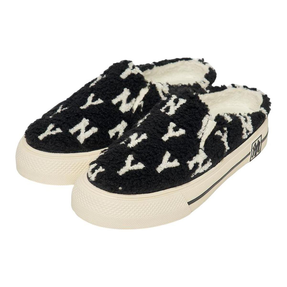 Кроссовки MLB Playball Mule Fleece Monogram, 3AMUUWS26-50BKS