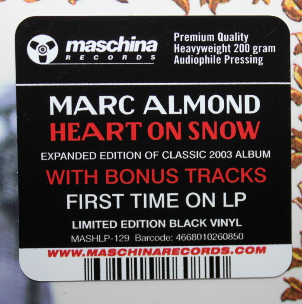 Marc Almond / Heart On Snow (2LP)