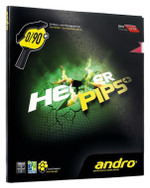 Andro Hexer Pips+