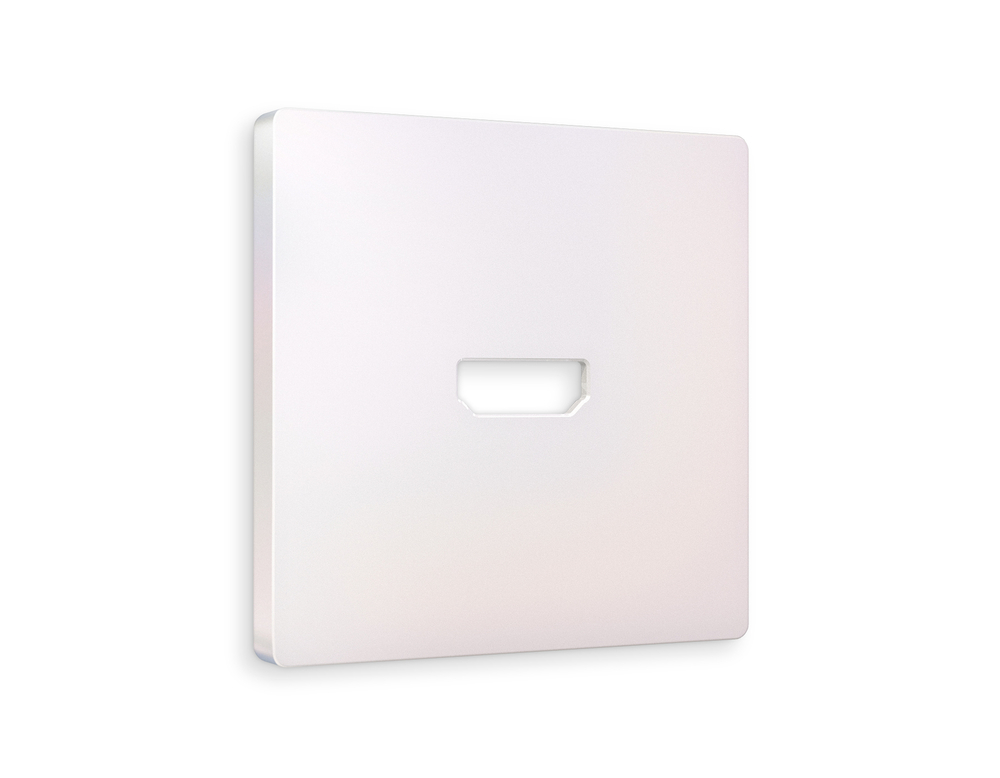 AP2140 Лицевая панель ALFA (Жемчуг) для HDMI розетки QUANT