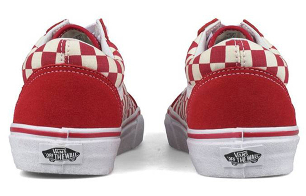Vans Old Skool Checkerboard Racing Red