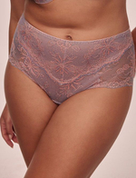 Трусики с высокой талией Madera (Размер: 46) (Цвет: розовый с серым)