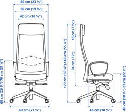 МАРКУС MARKUS Офисное кресло Vissle, светло-серое