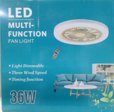 Люстра вентилятор с пультом 36W