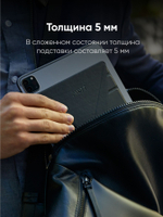 Складная магнитная подставка для планшета SNAP TABLET STAND / 6 позиций / Синяя