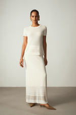 Юбка ALEXA, молочный