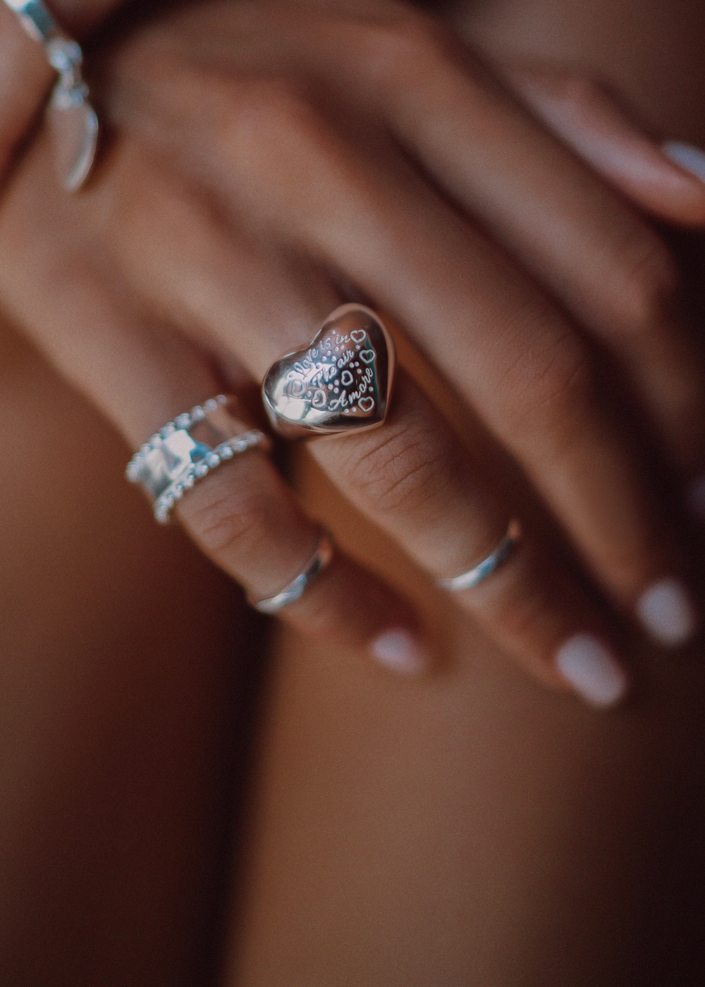 Кольцо «Аморе пафф»