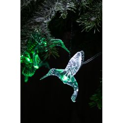 Садовая гирлянда ЭРА ERASF22-26 на солнечной батарее Колибри 3,8 м | Садовые декоративные светильники