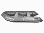Лодка ПВХ X-River Rocky 395 НДВД + усиленное дно и баллон, красно-черный/фурнитура черная