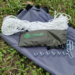 Колышки Prival для крепления металлические оцинкованные, 200 мм, 4 шт