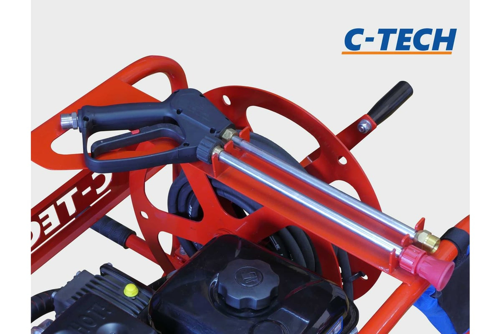 Противопожарная установка высокого давления C-TECH 150 бар, до 800 л/ч, 7 лс