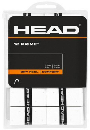 Намотки теннисные Head Prime white 12P
