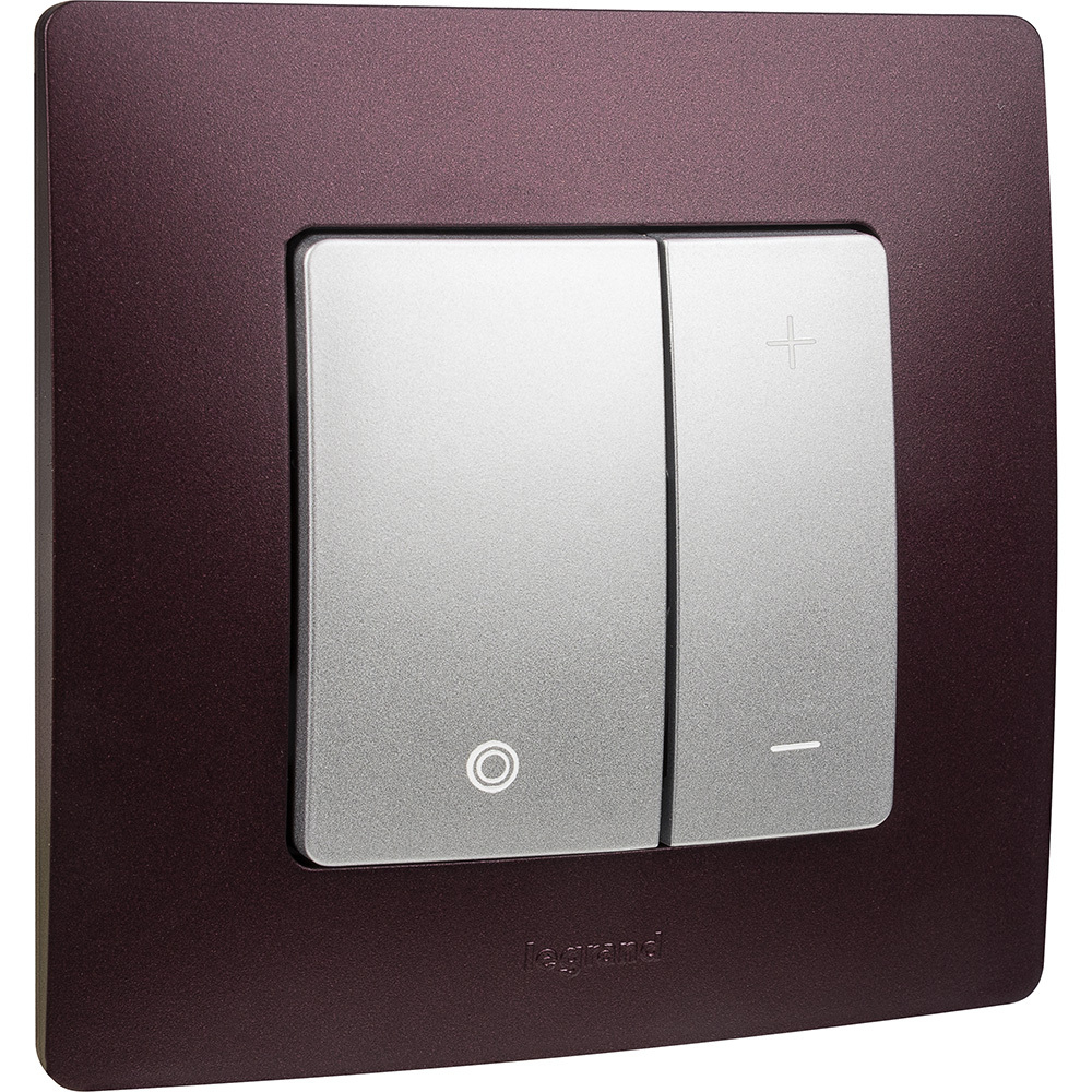 Рамка 1 пост сливовый ETIKA Legrand