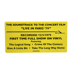 Supertramp / Live In Paris '79 (3LP)