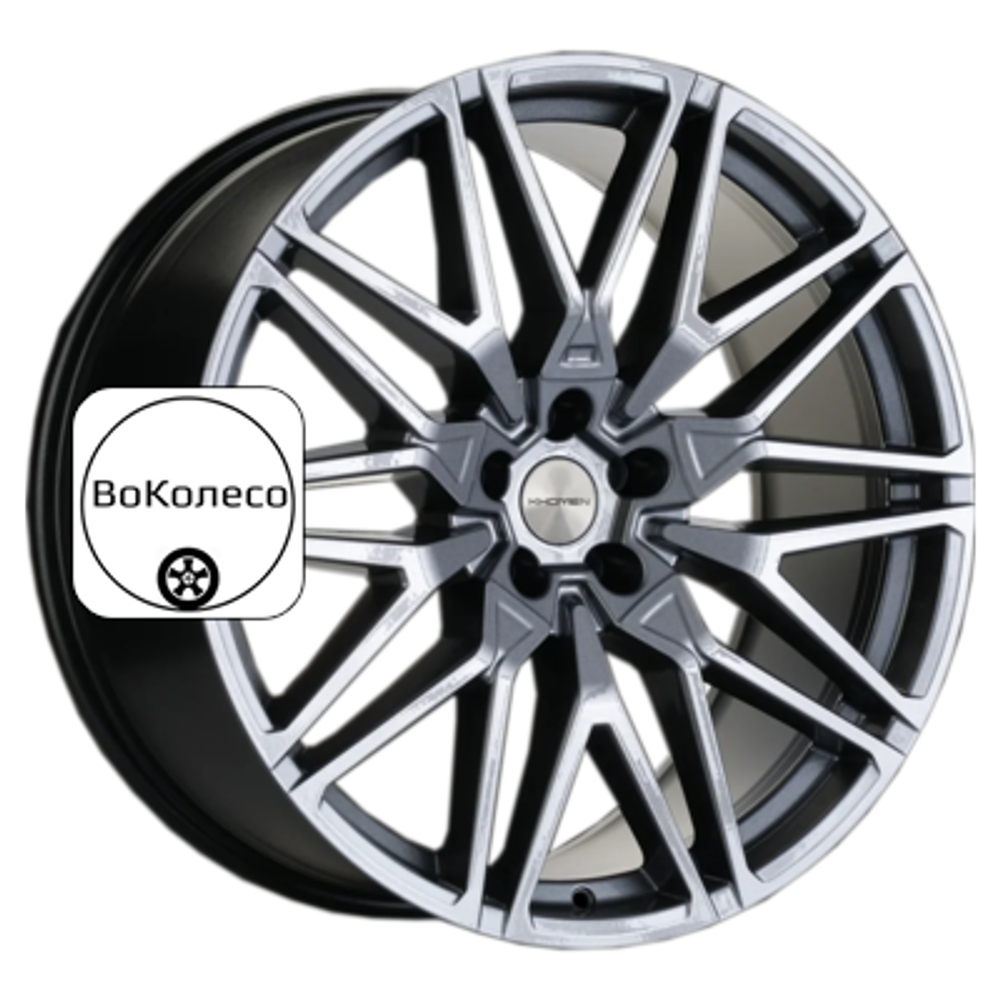 9,5x21/5x112 ET31 D66,6 KHW2103 (Audi/VW) Gray-FP Khomen Wheels