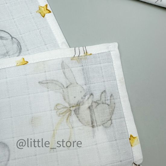 Комплект муслиновый, Кролики