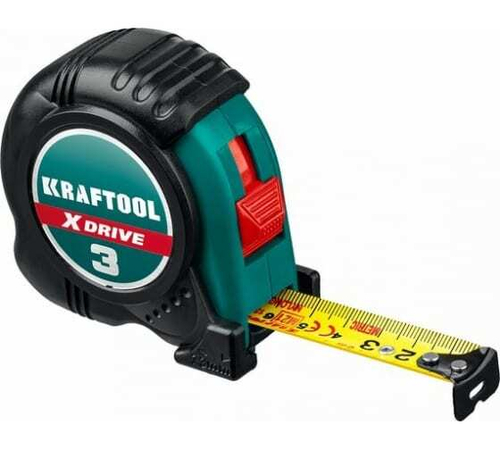 Рулетка 10м 25мм Крафтол X-Drive