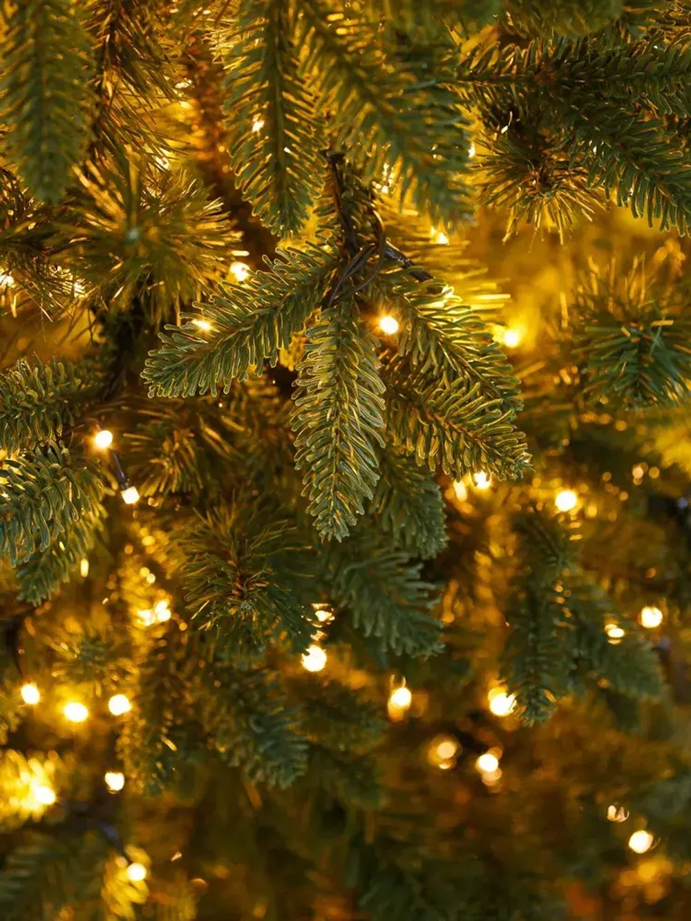 Елка с гирляндой «Барокко» (Литая+пвх) 120 см / 1,2 м