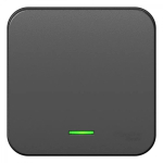 BLANCA О/У 1-клавишный ВЫКЛЮЧАТЕЛЬ (сх.1) с подсветкой, ИЗОЛ.ПЛ., 10А, 250В, АНТРАЦИТ