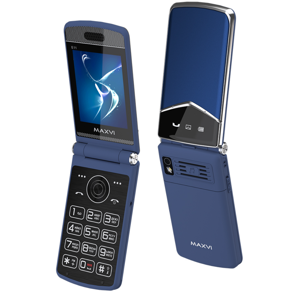 Maxvi E11 Blue/silver