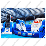 Наземный надувной аквапарк «Морское царство» 16,5*14*6 м