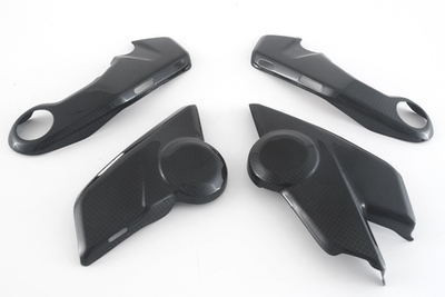 Fullsix Карбоновые накладки на раму Ducati Multistrada V4