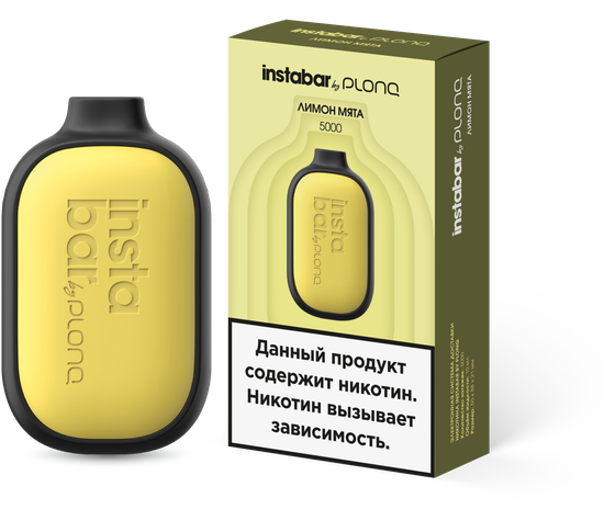 ОЭС (М) Plonq Instabar 5000 Лимон Мята