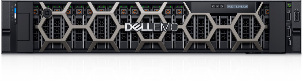 Стоечный сервер - Dell PowerEdge R840 G14, 2U, 8x 2.5“, 2x Xeon[5222] 4 Cores, 16Gb, 210-AOJP