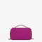 Сумка Fendi Baguette из ткани с логотипом Ff фиолетовый