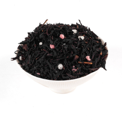 7788D Чай черный ароматизированный БАЗОВАЯ коллекция "Клубника со сливками"