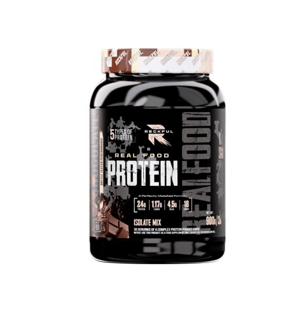 Reckful Real Food Protein Isolate-mix NO lactose (900 гр.)