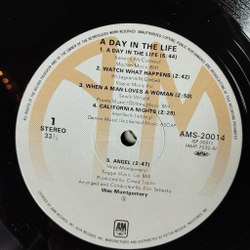 Винтажная виниловая пластинка LP Wes Montgomery A Day In The Life (Japan 1981) (No Obi) Eleanor Rigby