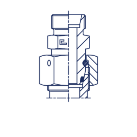 Соединение PNF DS16 М52х2 (корпус) CAST