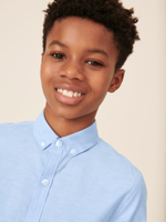 Рубашка для мальчика Next 862-695, Голубой