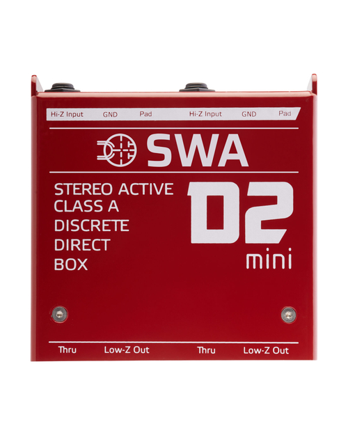 SWA D2mini Активный DI-Box, двухканальный
