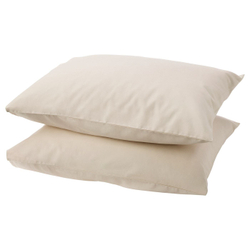 IKEA DVALA  (ИКЕА ДВАЛА)  -  Наволочка, бежевая, 50x60 см