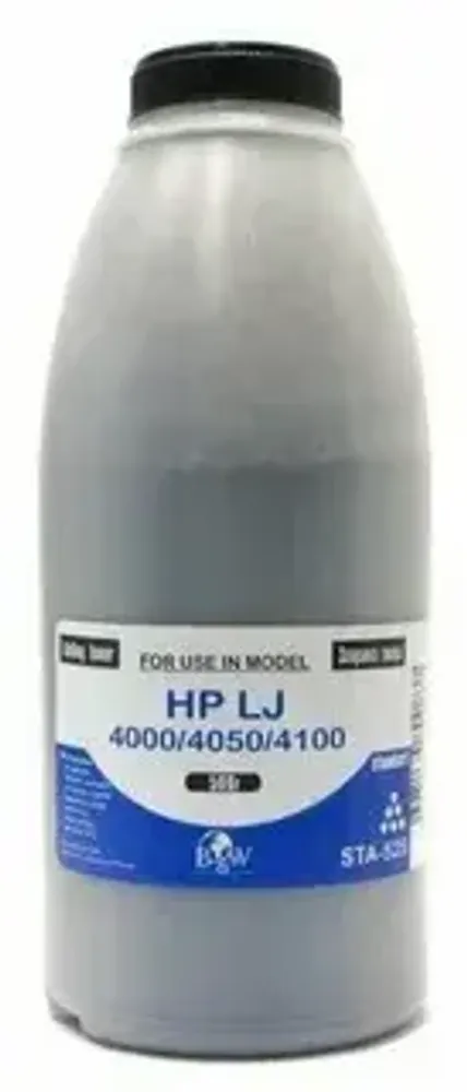Тонер для картриджей HP C4127X,C8061X, Canon EP-52 (500г) Black&amp;White Standart Россия