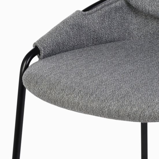 Стул Claudio серая ткань