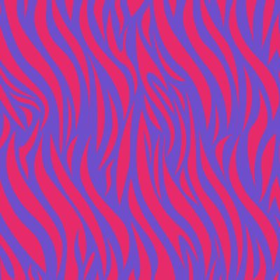 Абстрактная розо-фиолетовая зебра