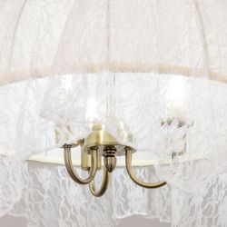 Citilux Базель CL407134 Люстра подвесная с абажуром Кружево