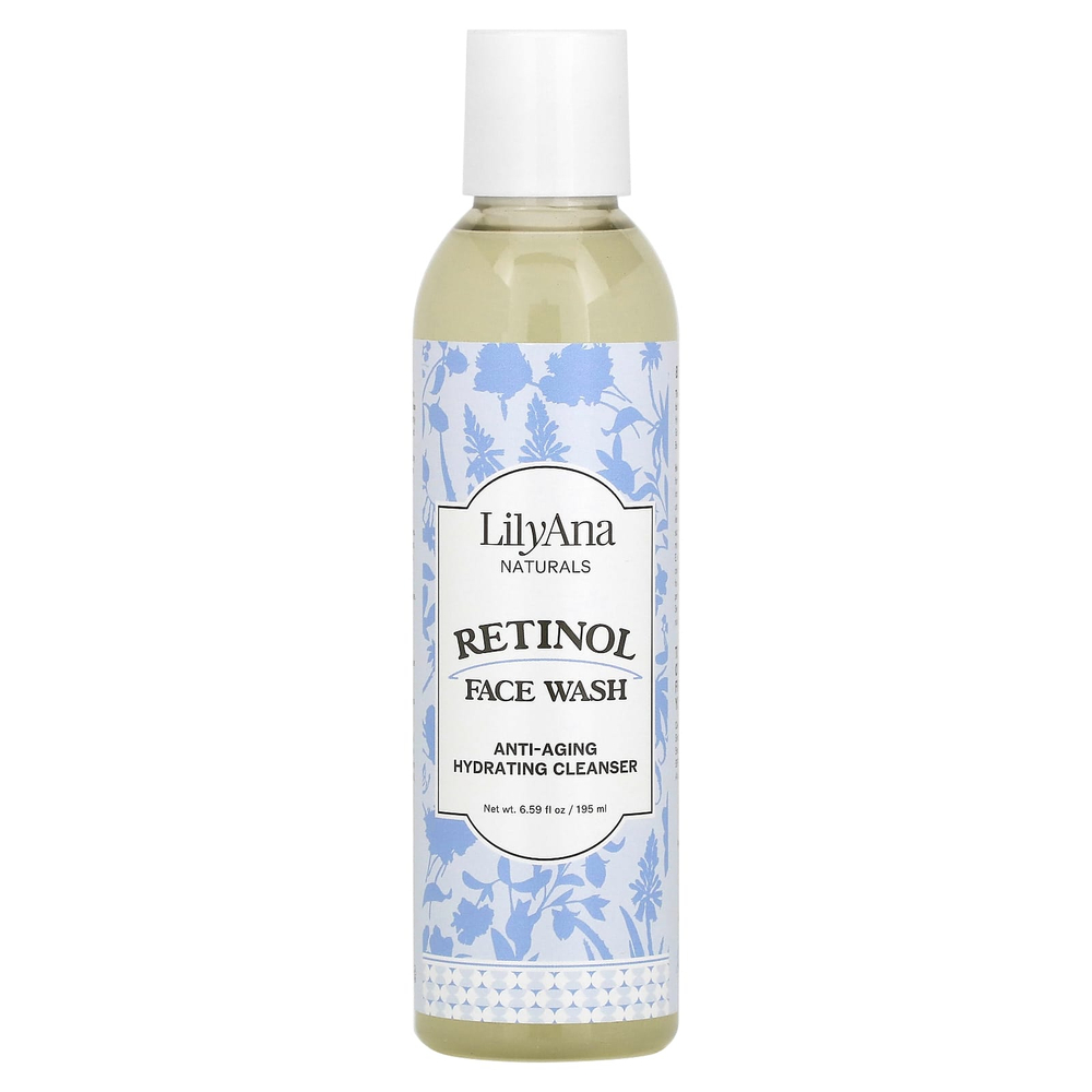 Lilyana Naturals, Гель для умывания с ретинолом, 195 мл (6,59 жидк. унц.)