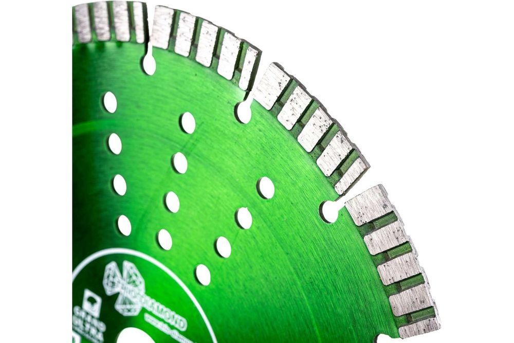 Диск алмазный отрезной 230*22,23 Сегмент Турбо серия Grand hot press GTS736