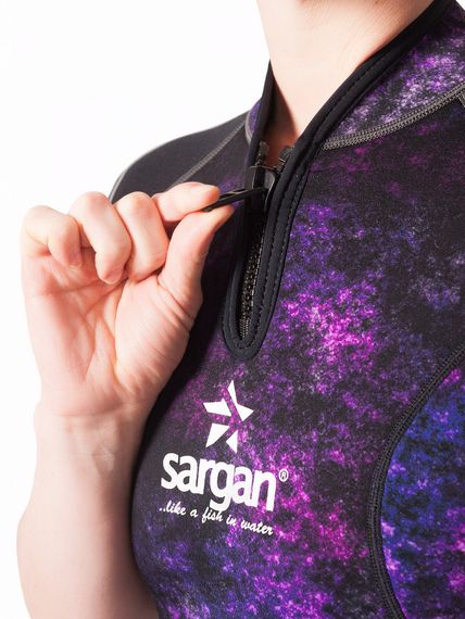 Гидрокостюм Sargan Nero 2.0 Shorty lady 2 мм GalaxyAPE-07/черный