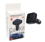 Автомобильный FM-трансмиттер X26 Bluetooth (черный)