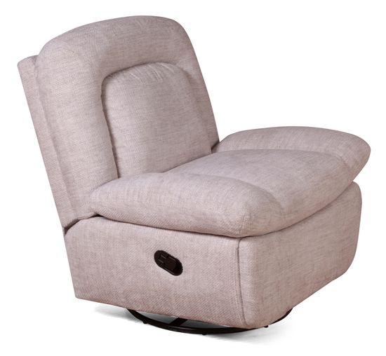 Кресло-реклайнер Клим, с функцией глайдера и вращением на 360 гр.